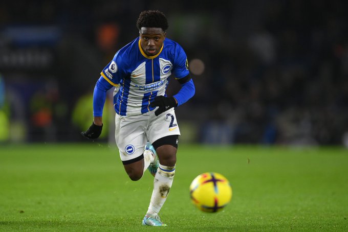 Sporting CP are trying to sign Brighton right-back Tariq Lamptey on loan. 